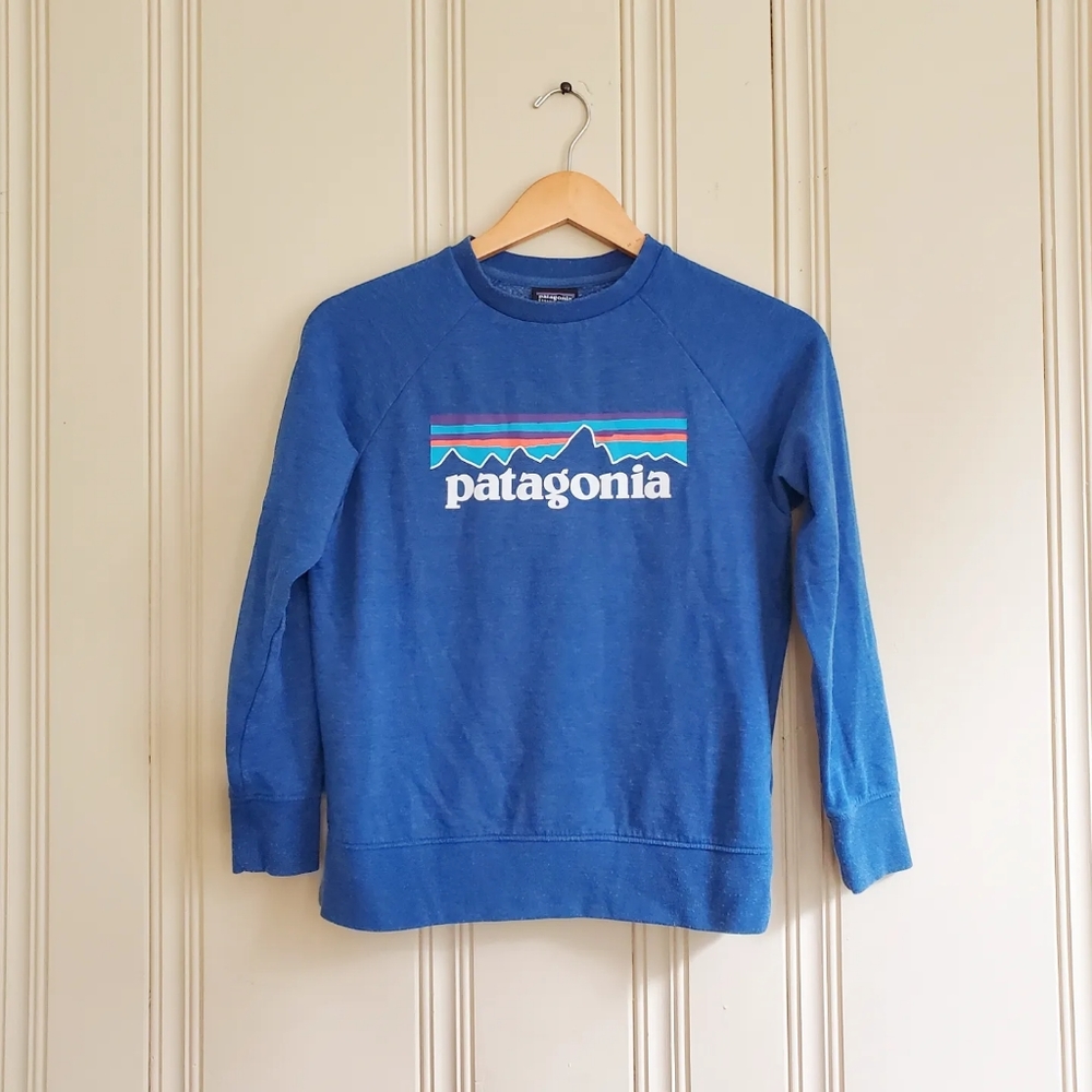 Patagonia Blue Women's Sweatshirt, size S-M